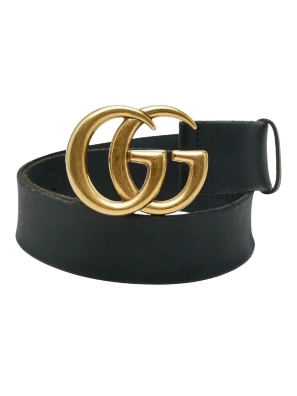 Gucci GG Marmont Logo Buckle Belt